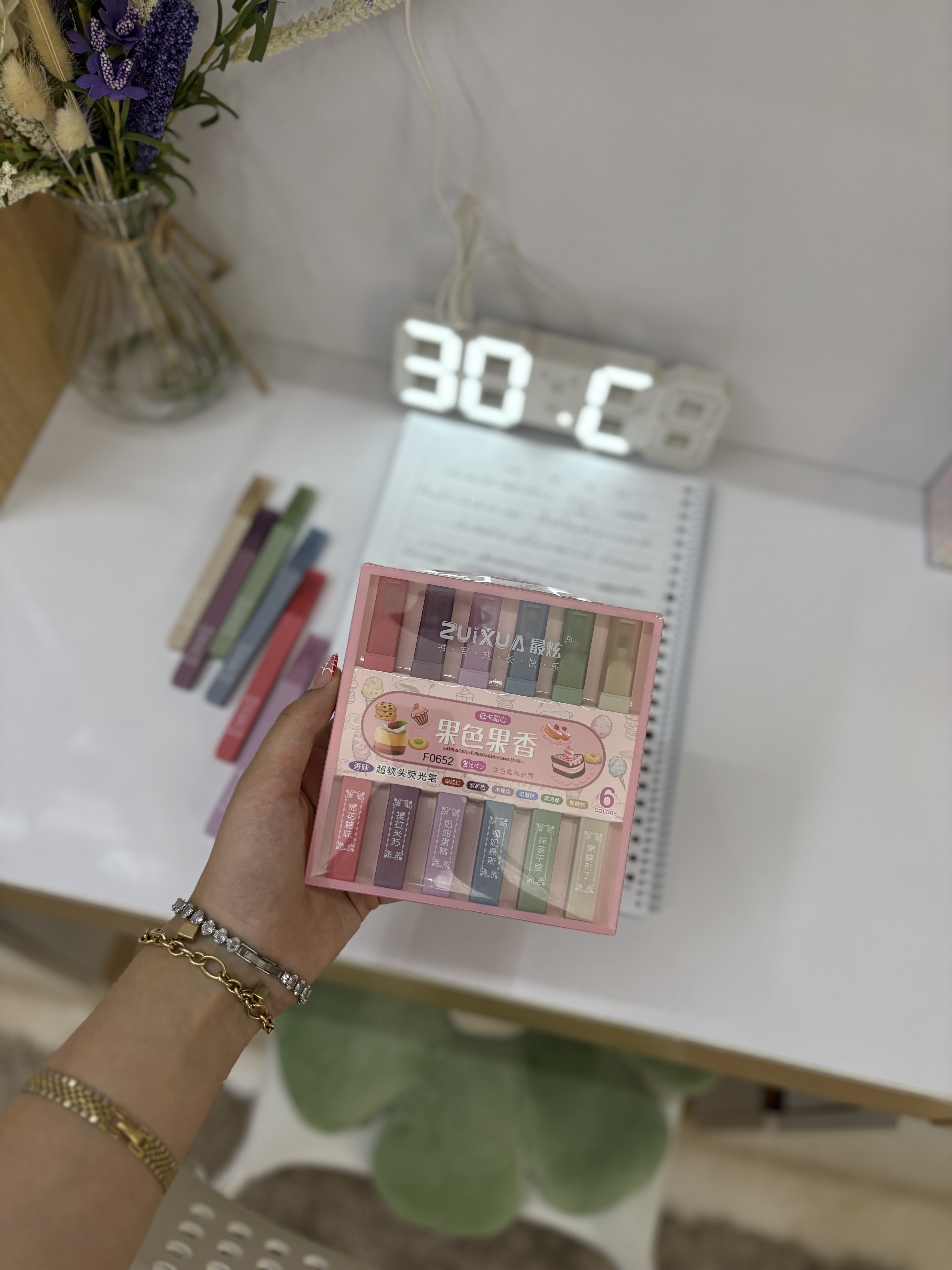 هایلایتر عطری رنگ نود پک ۶ عددی