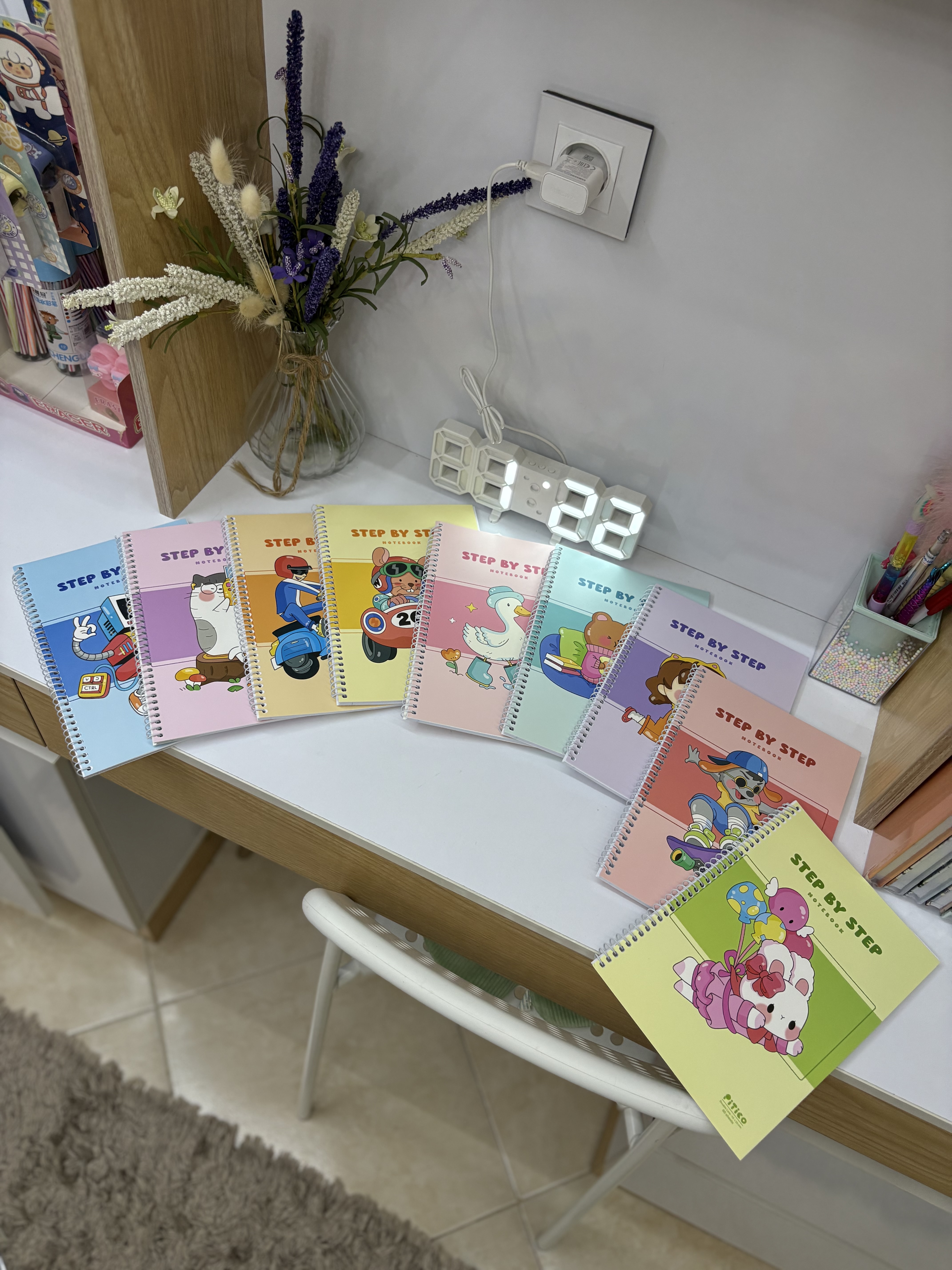 دفتر زبان دو خط ۶۰ برگ کد 306 پیتیکو